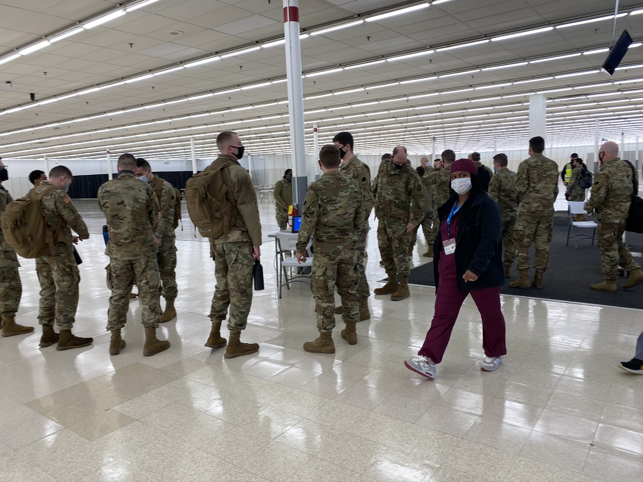 Chicago U.S. Army National Guard Vaccination Center